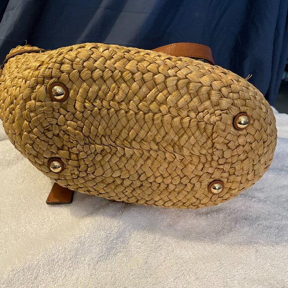 Michael Kors Straw Tote Bag - Picture 5 of 10